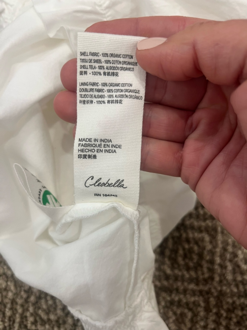 Cleobella White One-Shoulder Ruffle Mini Dress - Picture 6 of 8